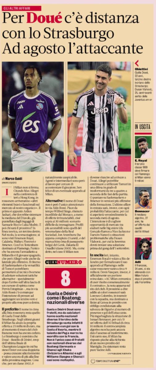 Gazzetta wait striker