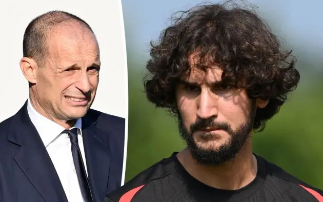 Yacine Adli of AC Milan allegri