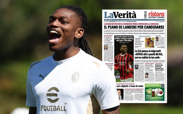 Rafael Leao of AC Milan