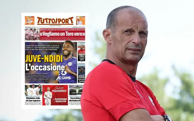 Head coach AC Milan Massimiliano Allegri