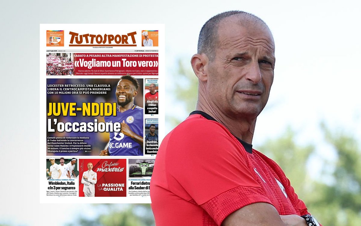 Head coach AC Milan Massimiliano Allegri