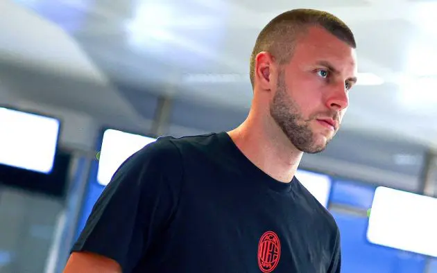 Strahinja Pavlovic of AC Milan