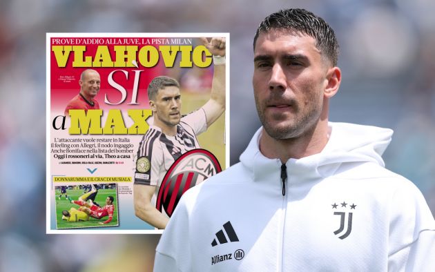 Dusan Vlahovic #9 of Juventus FC