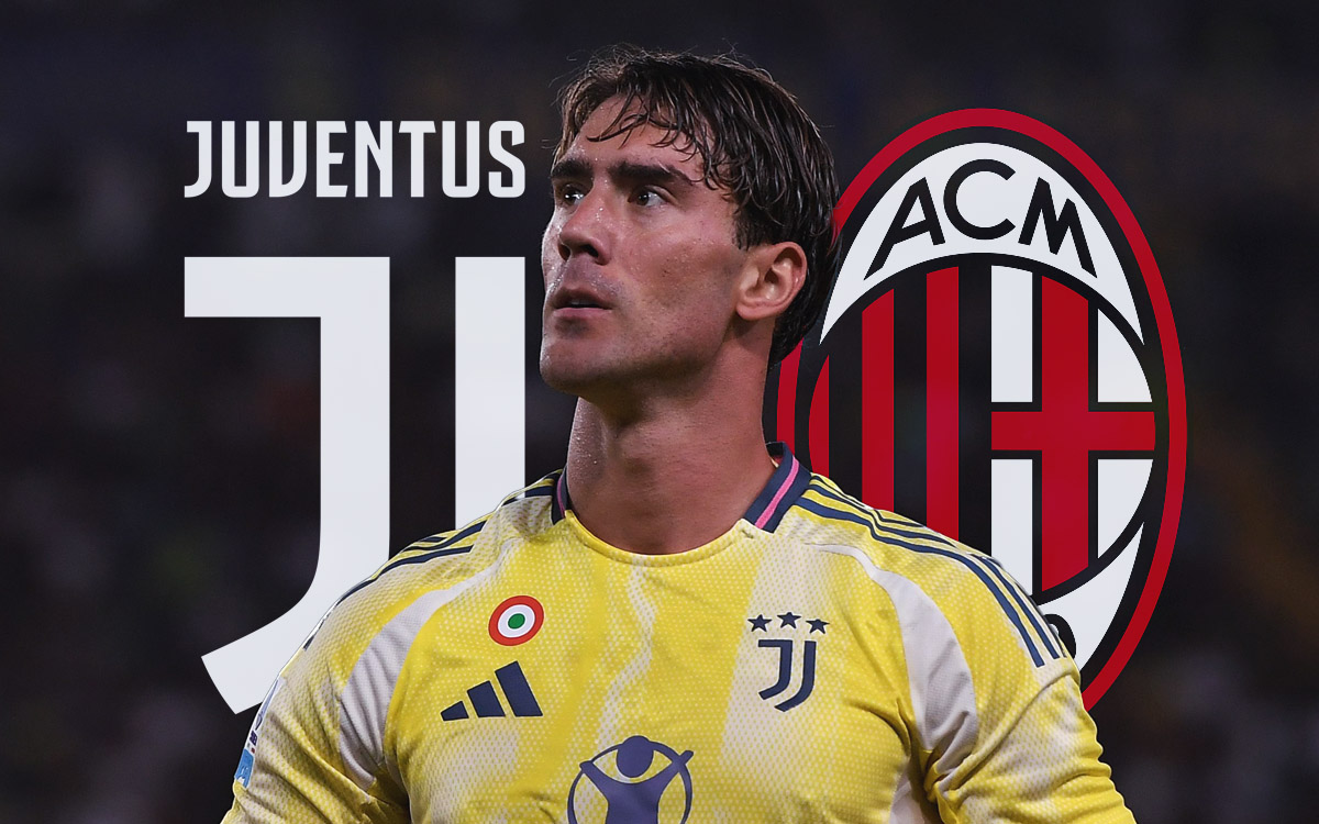 Juventus, Vlahovic and Milan