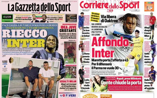 Papers Italy July 26 2025