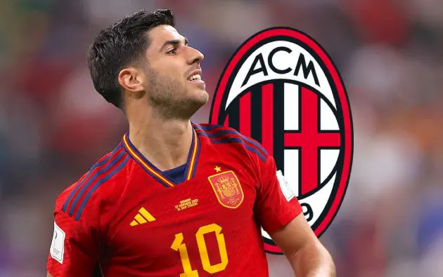 Marco Asensio of Spain