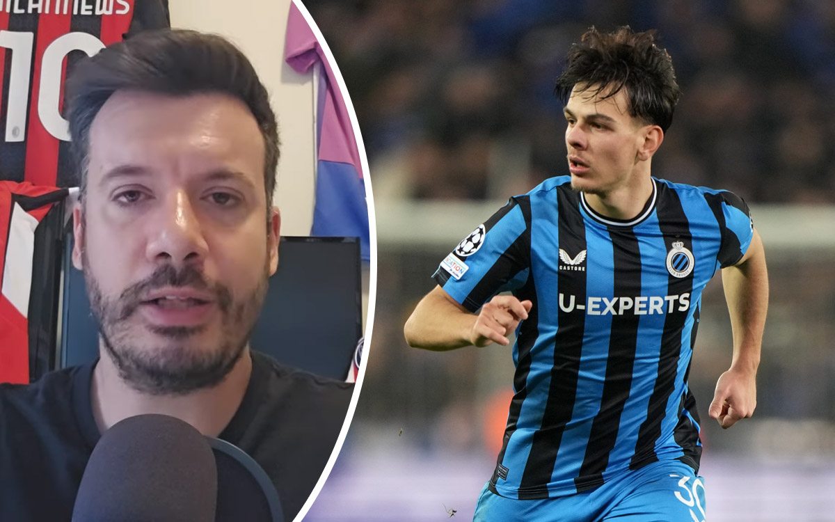 Vitiello: Jashari ‘begged’ Club Brugge to accept Milan’s offer during phone call