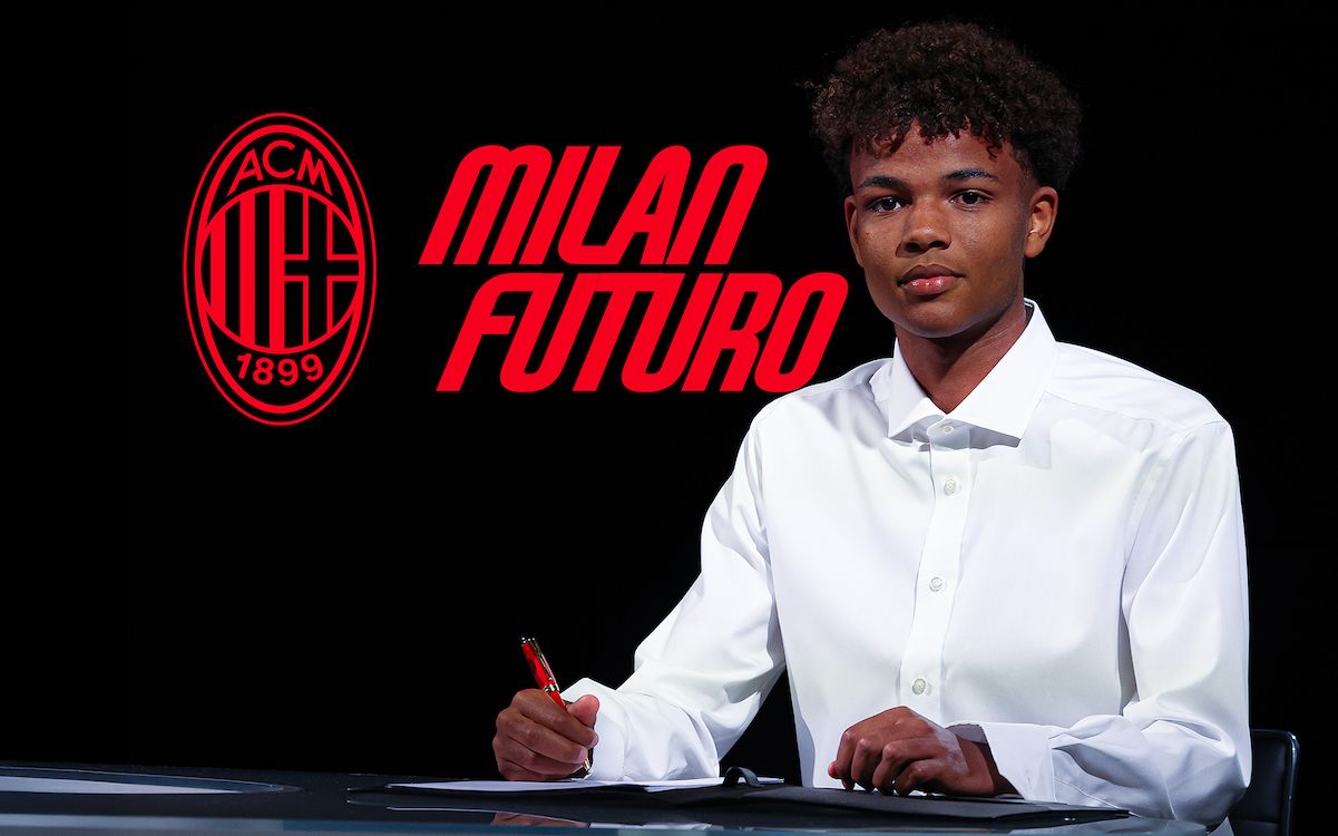 Official: Astin Mbaye signs first professional contract with Milan – photo