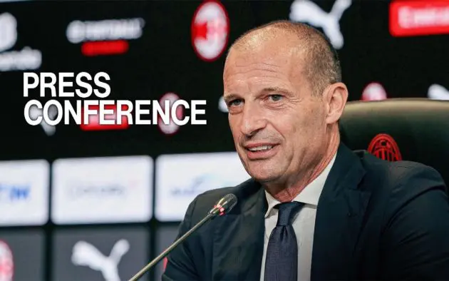 Allegri Lecce press conference