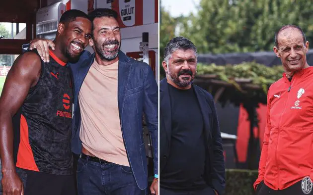 Allegri Maignan Gattuso Buffon