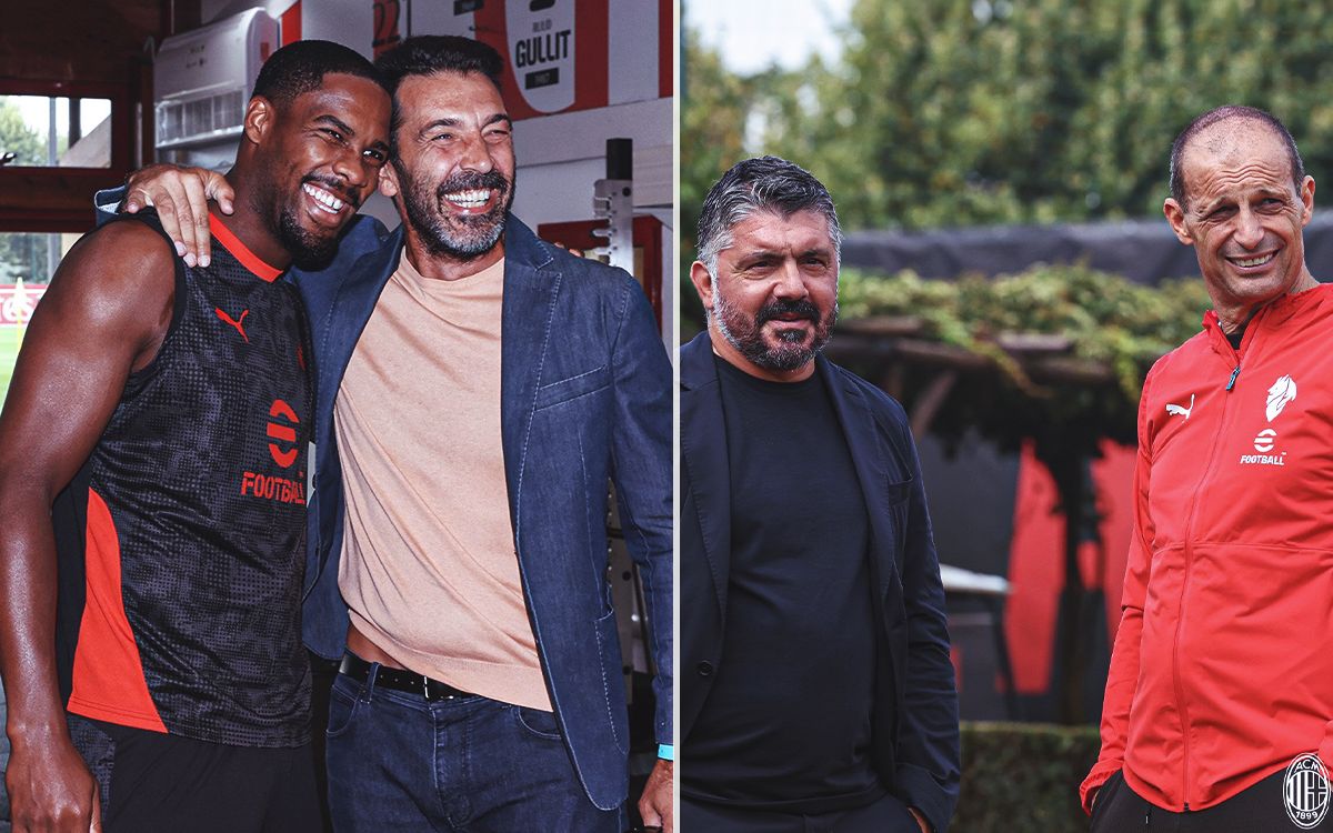 Allegri Maignan Gattuso Buffon