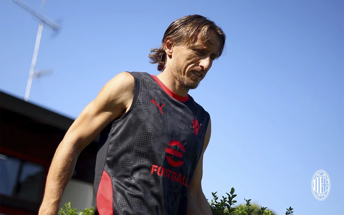 Luka Modric Milanello