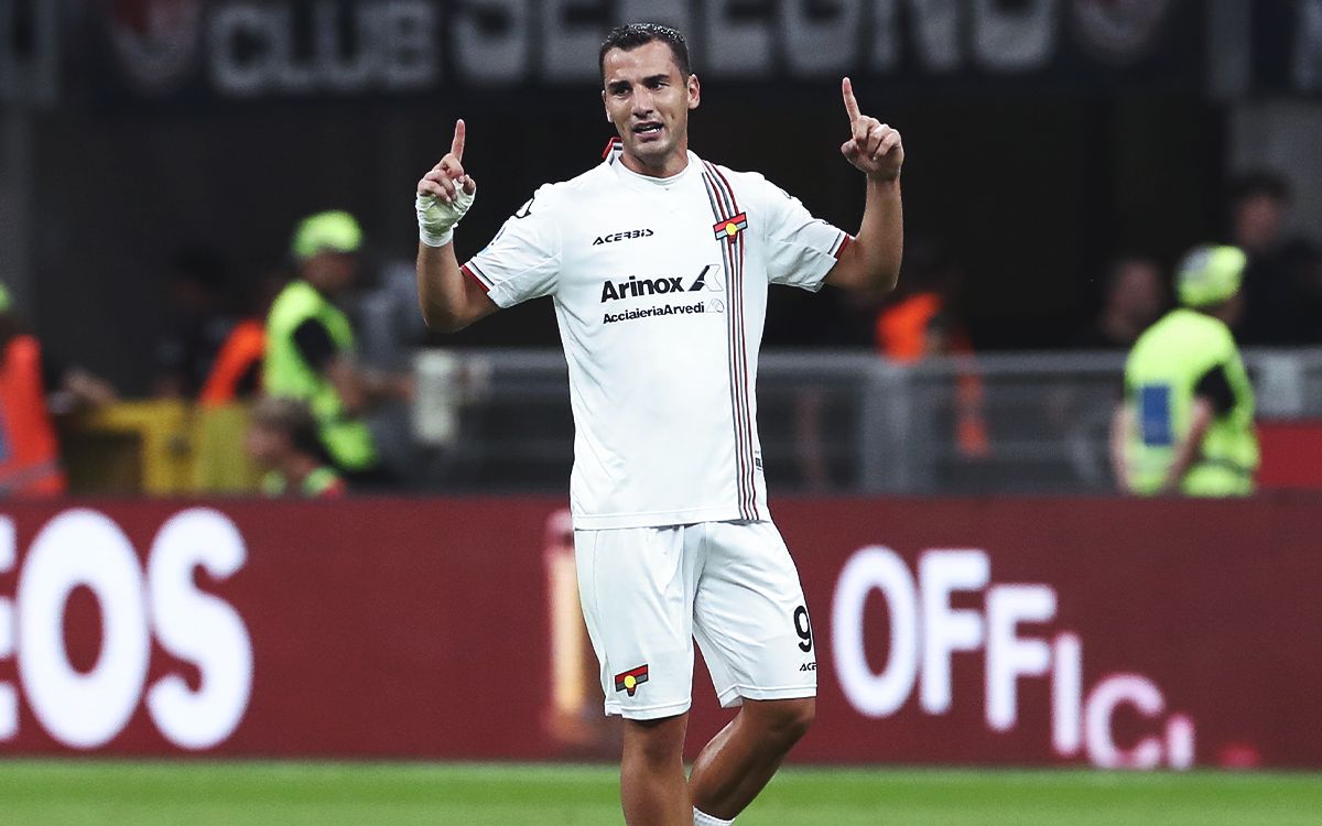 ‘Milan is a lucky team for me’ – Bonazzoli boasts after weekend’s acrobatic winner