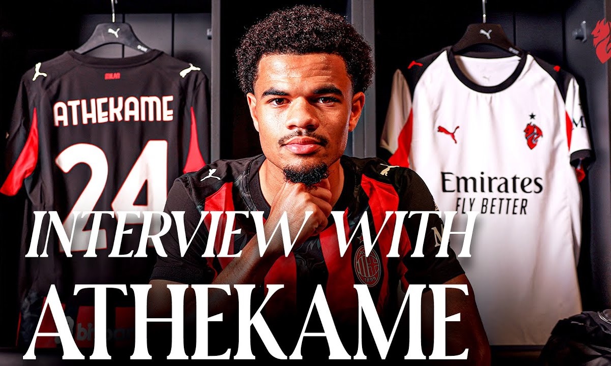 Athekame discusses growth path at Milan, his preferred position and Allegri’s words