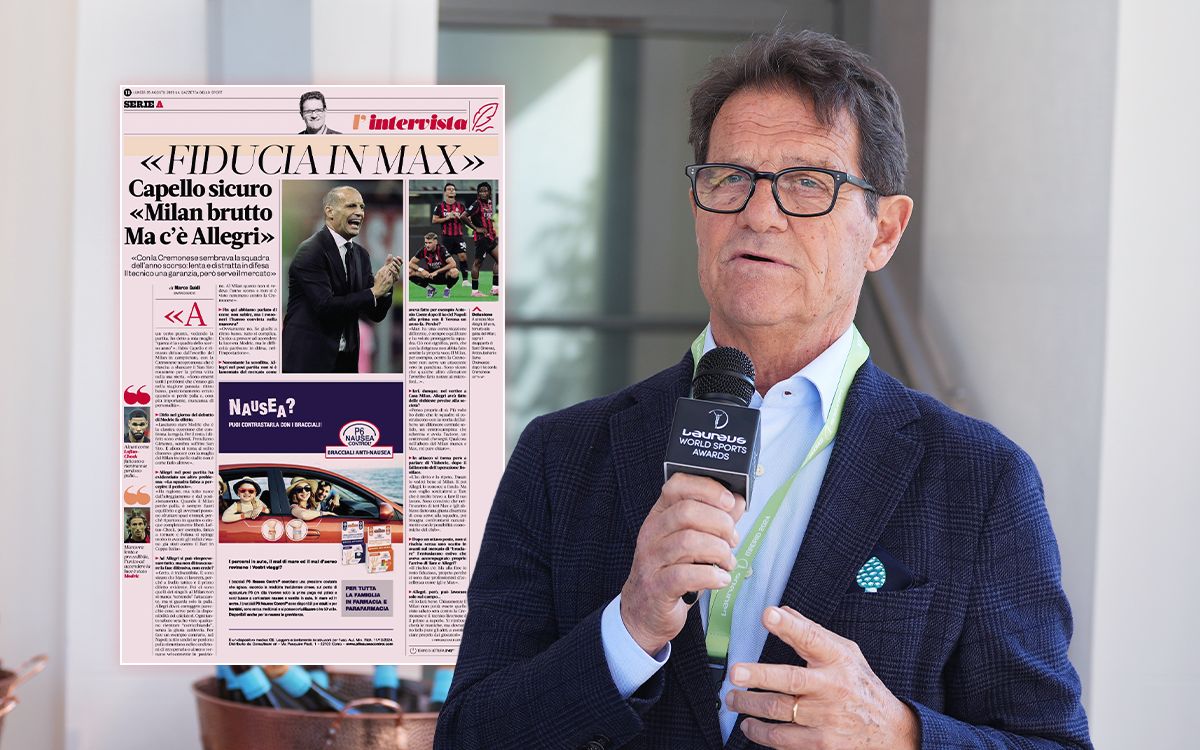 ‘Milan are a terrible team’ – Capello hopes Allegri can sort out ‘last year’s team’