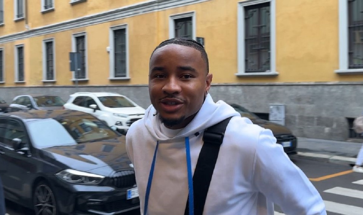 Watch: Nkunku arrives to begin medical tests ahead of joining Milan