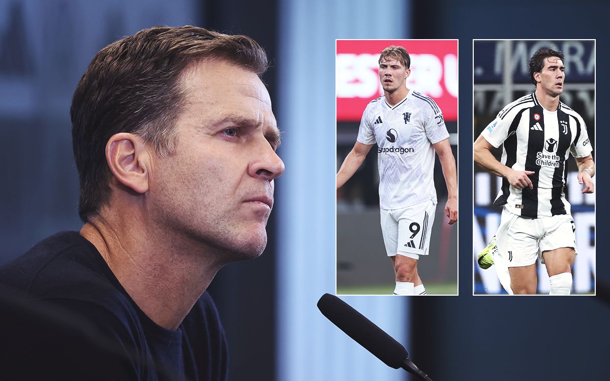 Bierhoff discusses Vlahovic, Hojlund and Milan’s new aims: “Goal must be high”