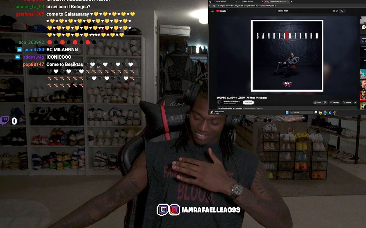 Leao reveals what Allegri and Ibrahimovic told him regarding streams: “A good reason”