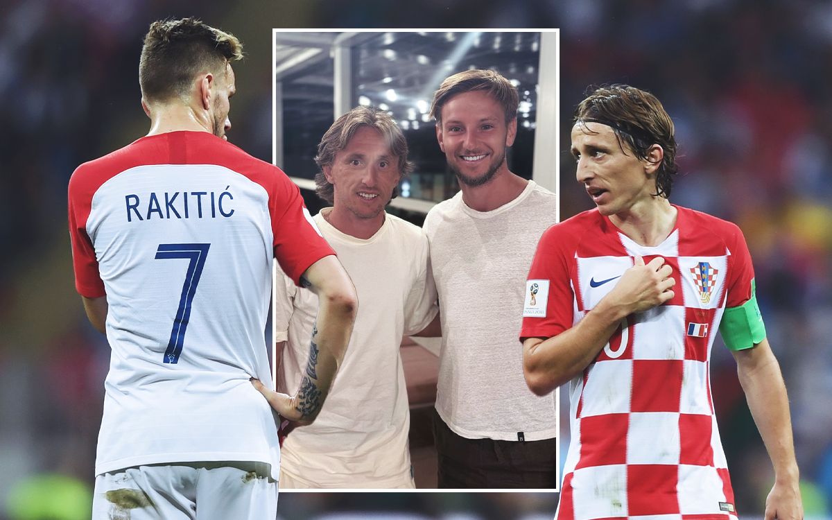 Rakitic states Milan ‘don’t know how luck they are’ to have signed Modric: “Good luck”