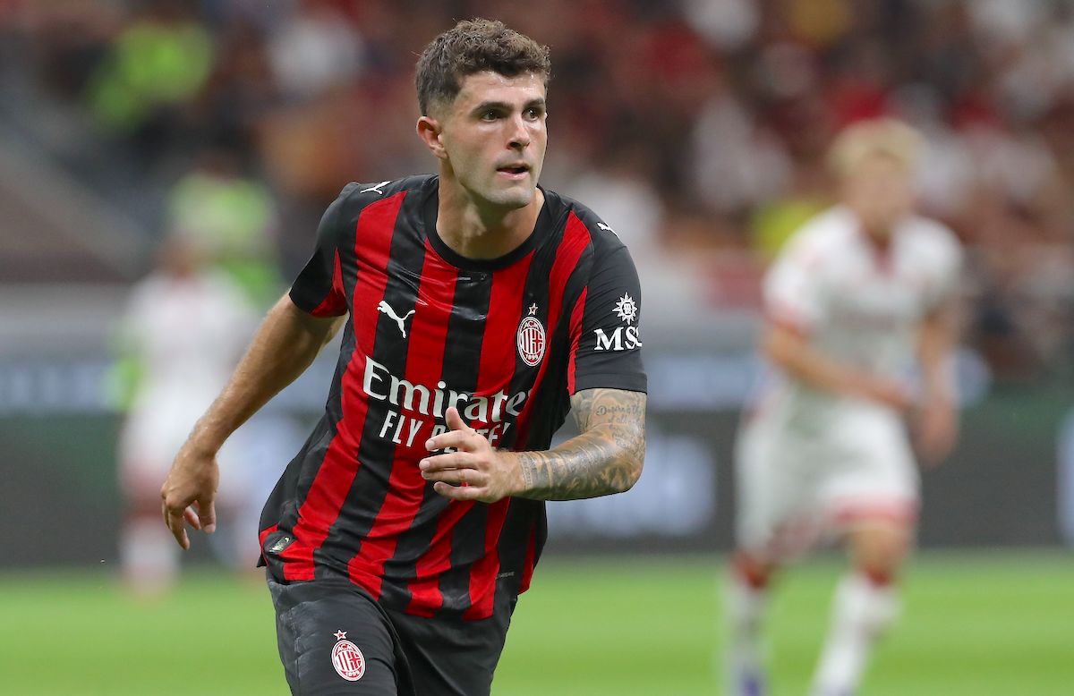 Christian Pulisic of AC Milan
