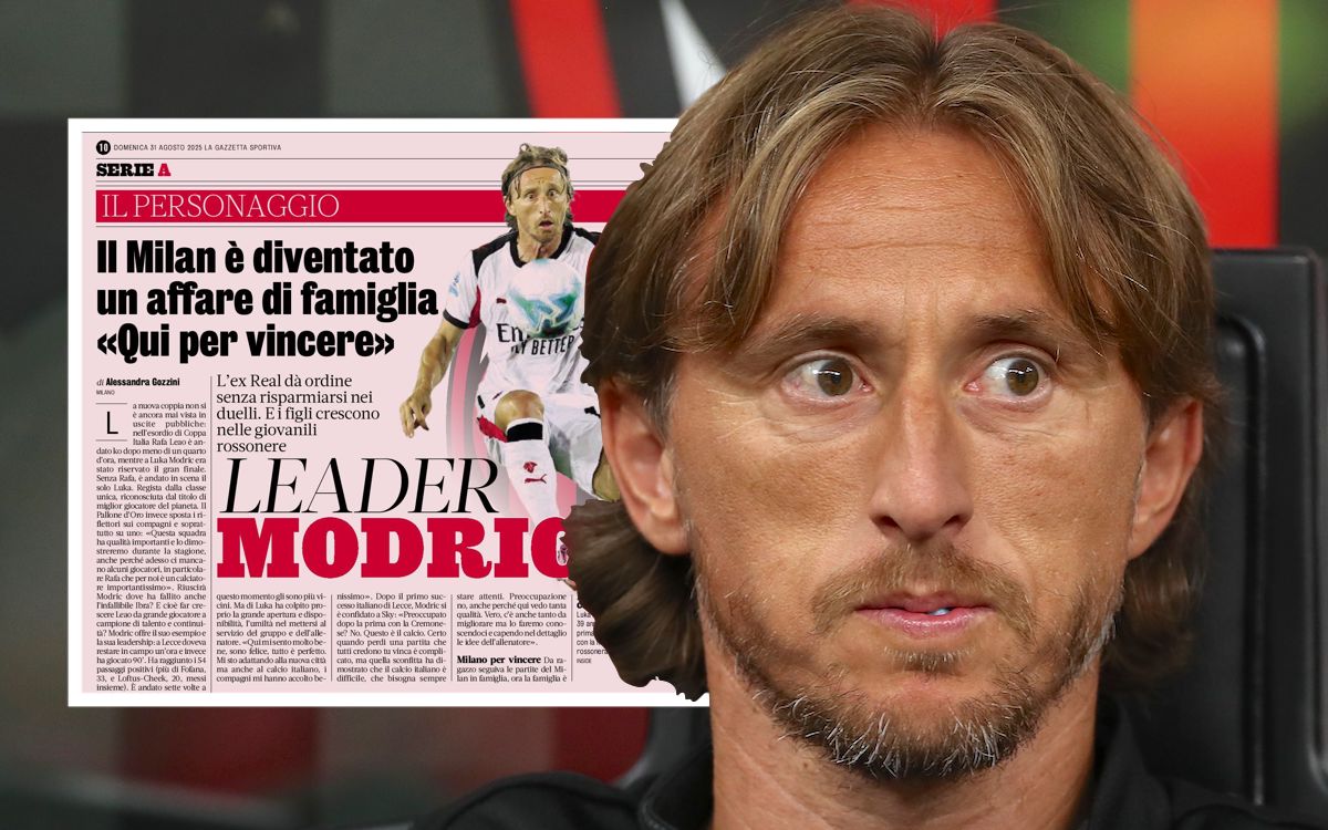 GdS: How Modric has started settling in as a new ‘leader’ at Milan
