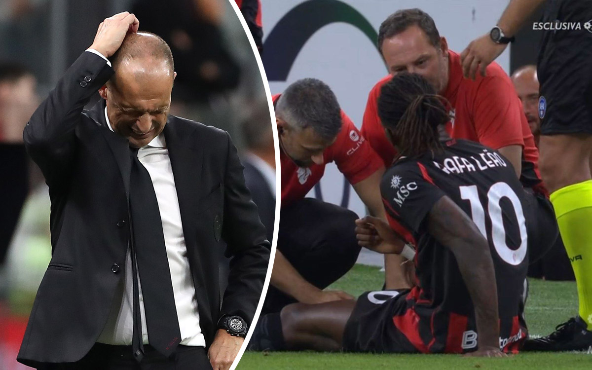 Allegri, Leao and injury