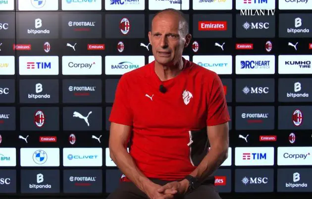 Max Allegri MilanTV