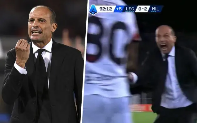 Allegri reaction Musah