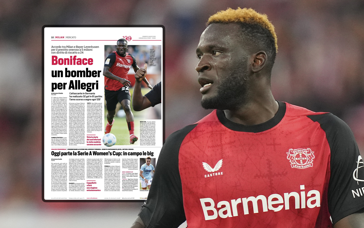 CorSport: Boniface to arrive for medical with €29m deal agreed – why guarantees are crucial