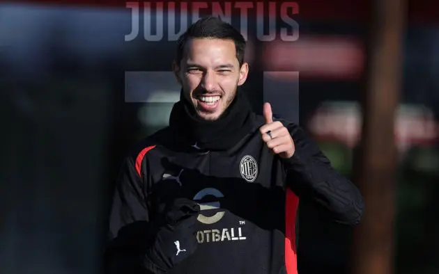 Bennacer and Juve crest