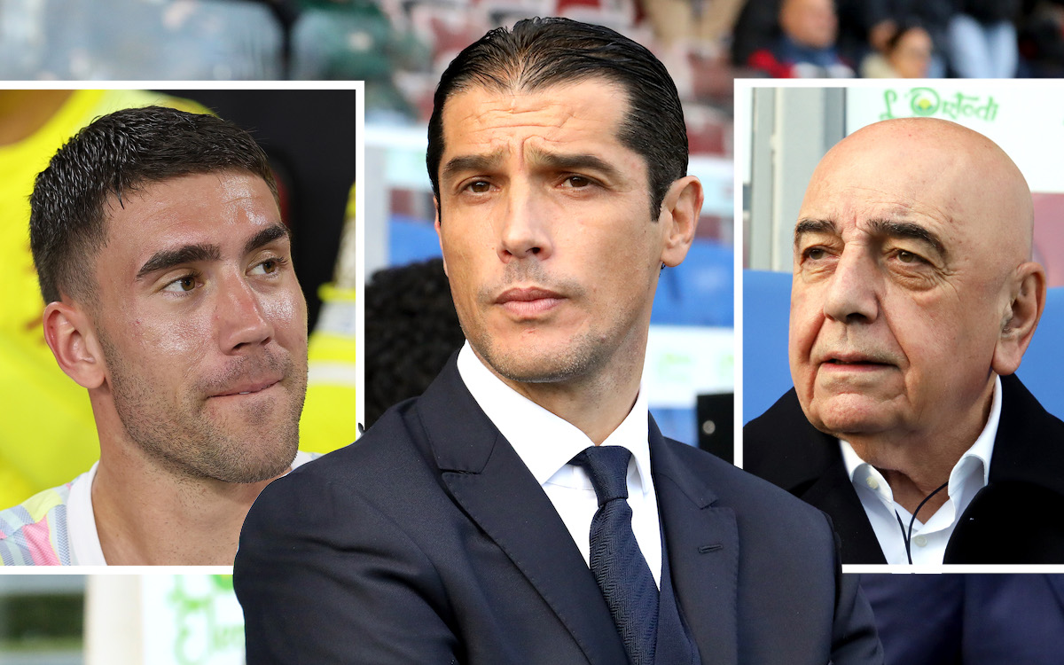 Juventus director responds to question about Galliani wanting Vlahovic at Milan