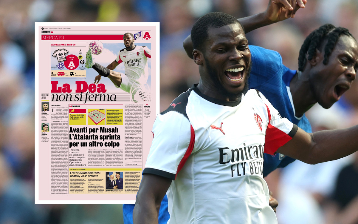 GdS: Atalanta accelerate for Musah – deal could be agreed within 48 hours