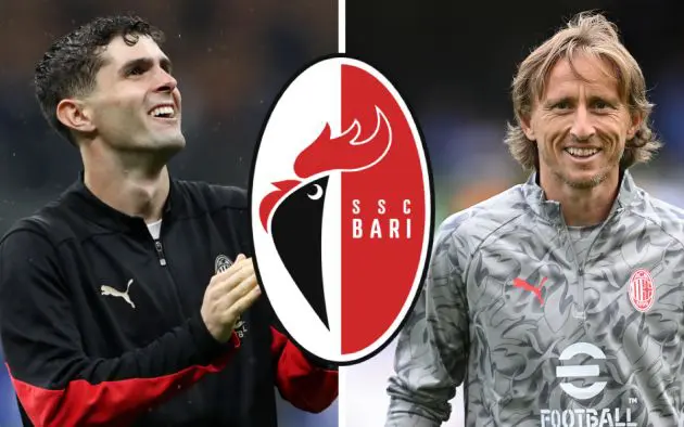 Christian Pulisic of AC Milan modric