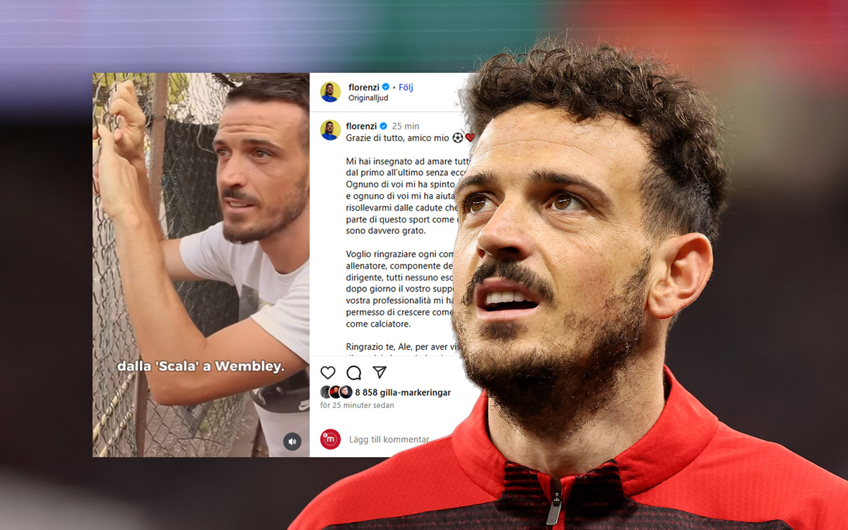 Former Milan player Florenzi announces retirement: “Thank you for everything” – video