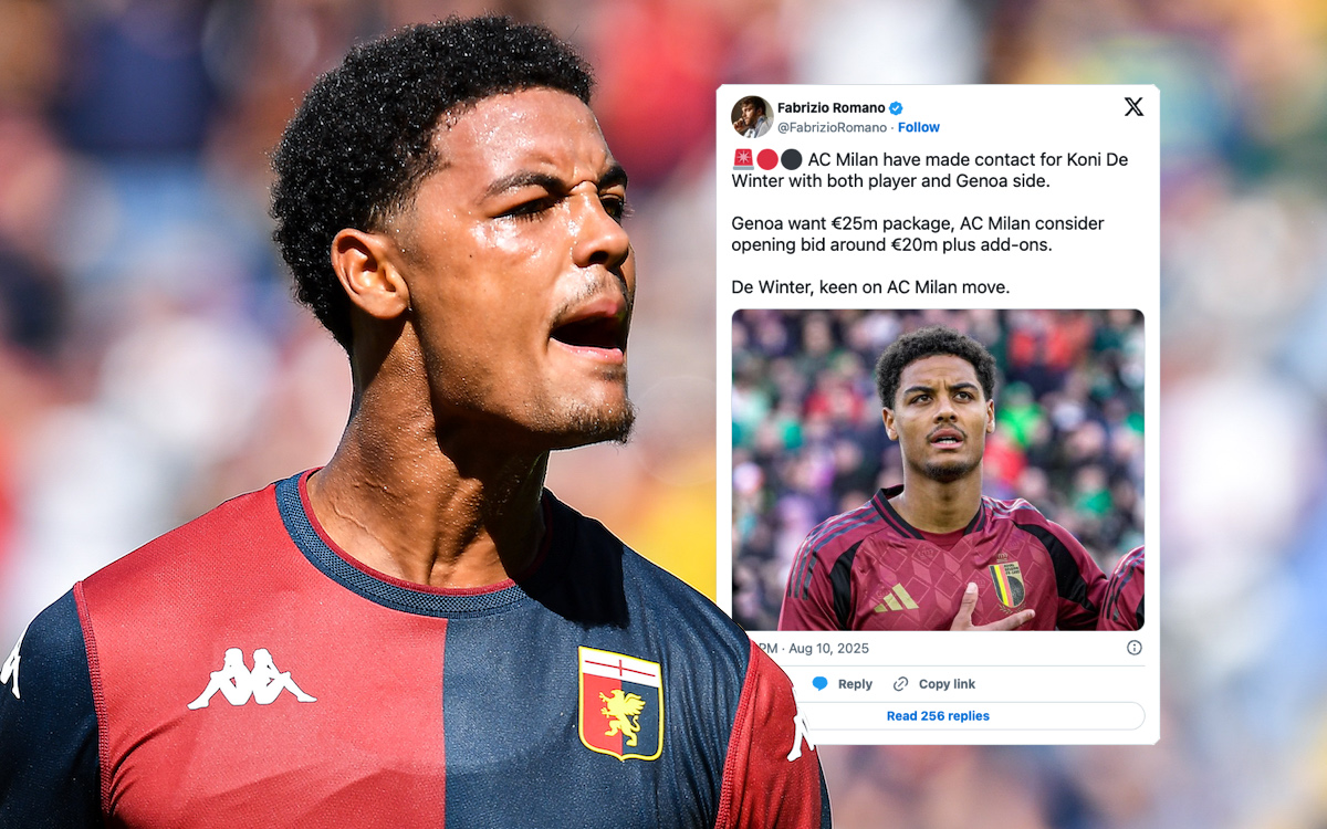 Romano: Milan prepare €20m opening bid for De Winter with player keen on move