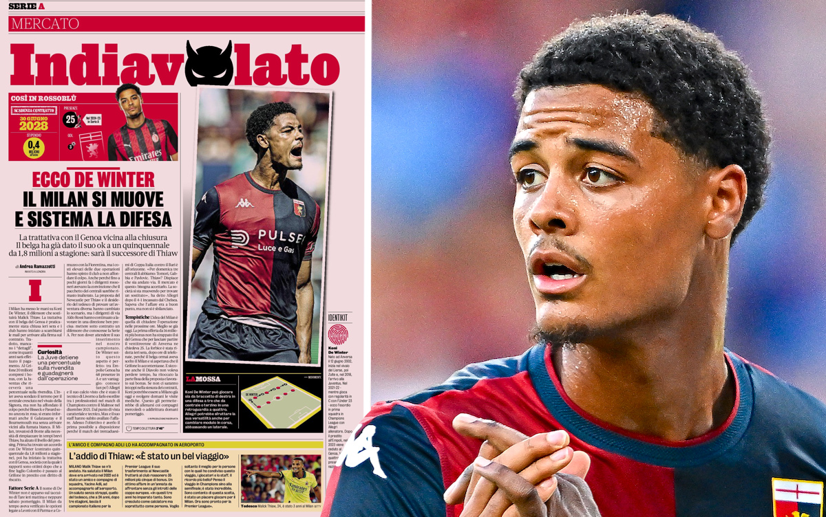 GdS: How and why Milan wrapped up €20m deal for Genoa star in less than 24 hours
