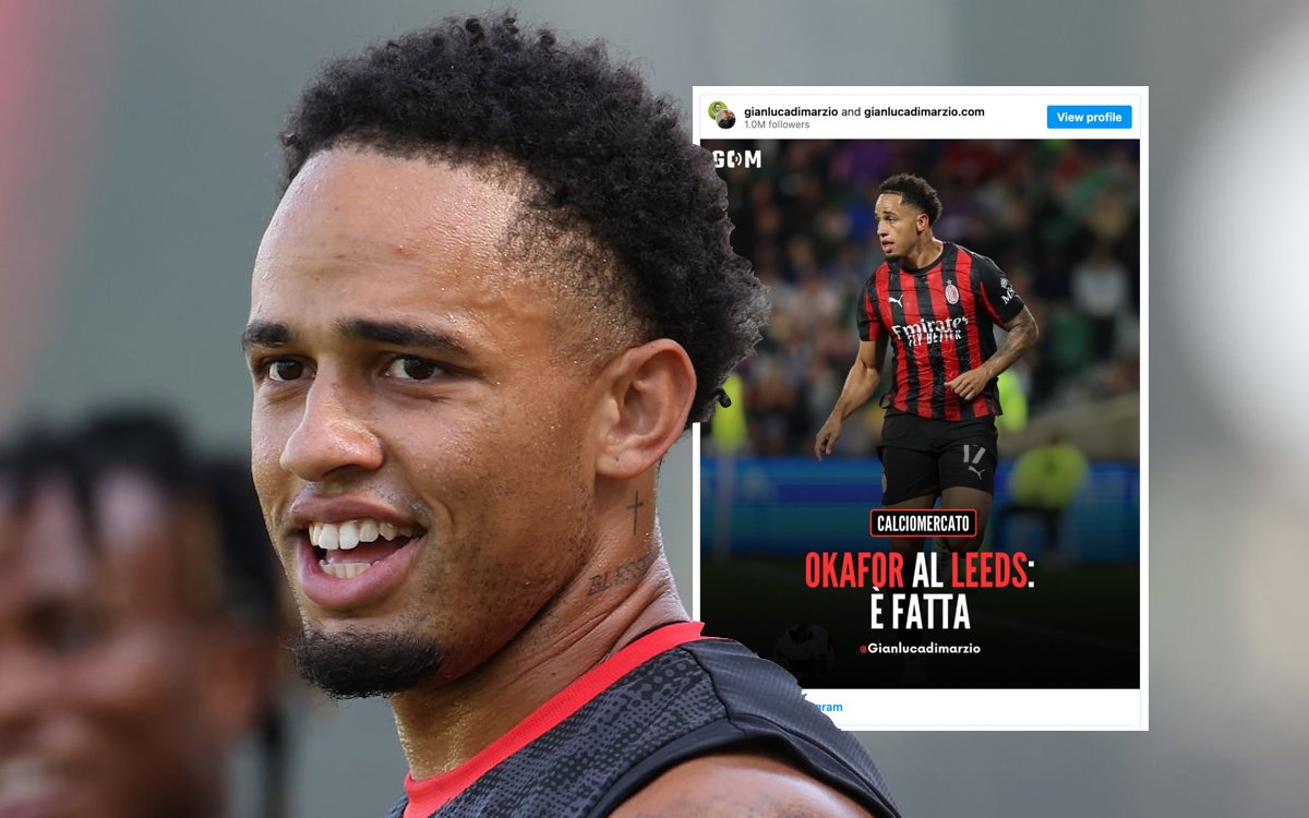 Reports: Okafor to Leeds virtually a done deal – the figure Milan could receive