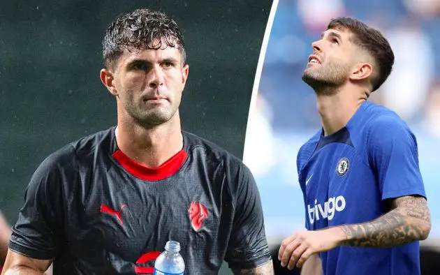 Christian Pulisic of AC Milan