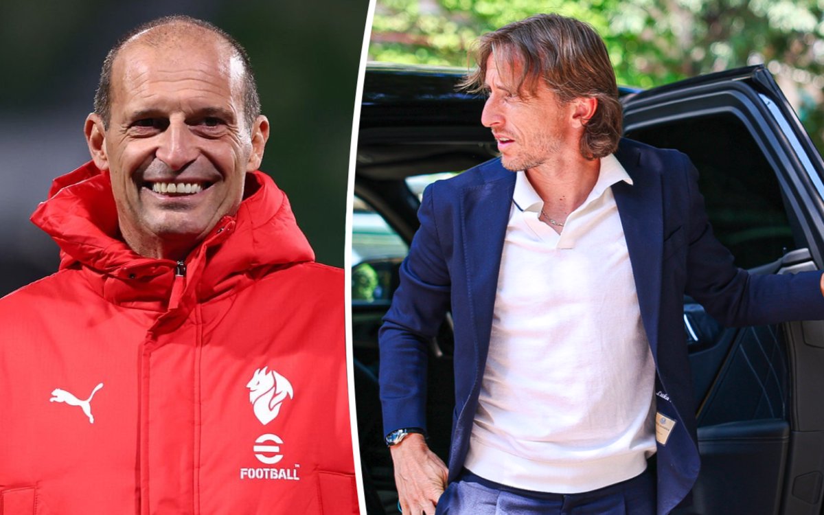 GdS: Modric’s arrival eagerly awaited – the plan for day one and how Allegri will use him