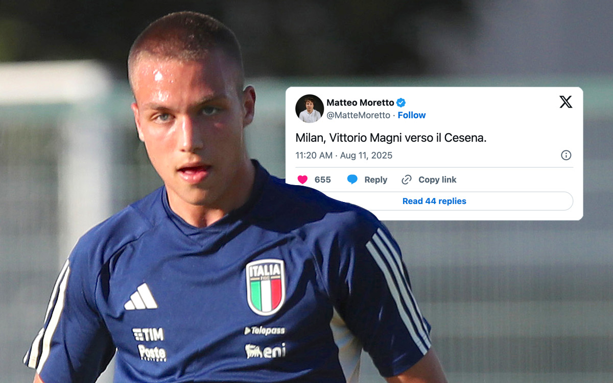Moretto: Teenage Milan defender Magni closing in on Cesena switch