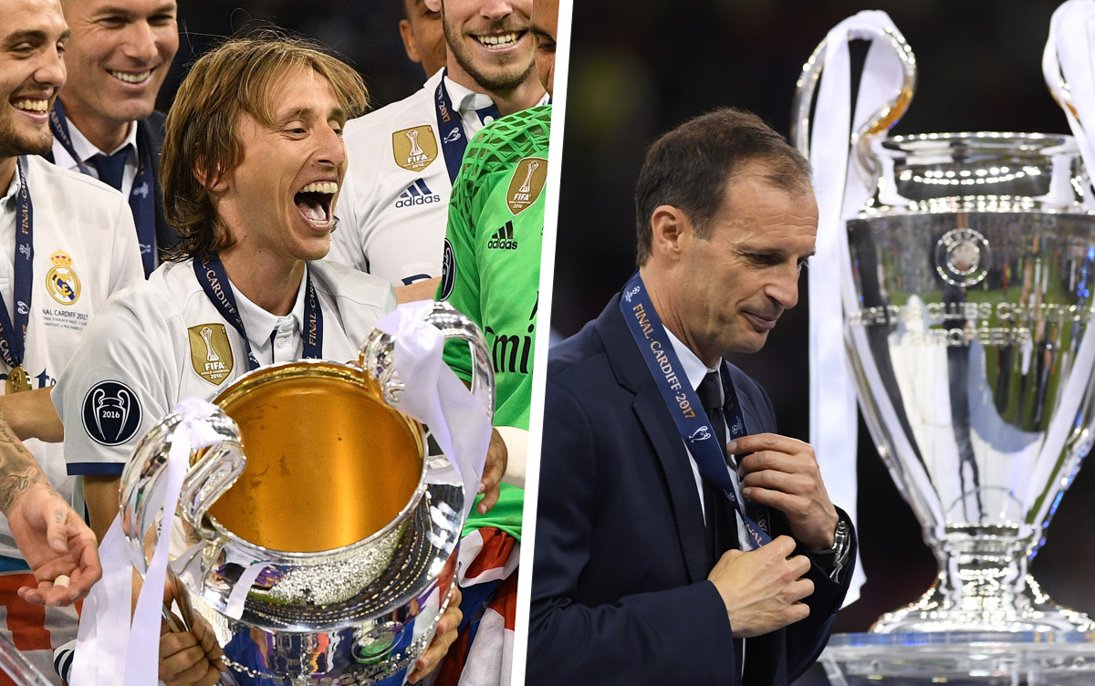 ‘One of the best in the world’ – Modric praises Allegri and jokes about 2017 final