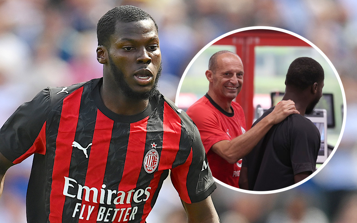 Yunus Musah of AC Milan
