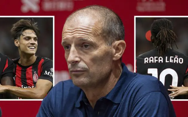 AC Milan head coach Massimiliano Allegri