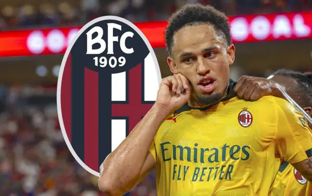 Noah Okafor of AC Milan