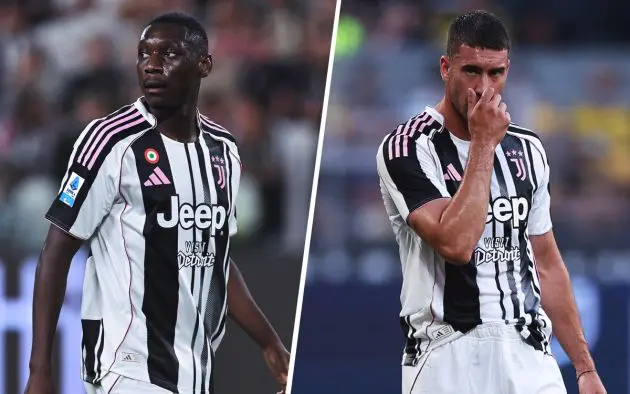 Muani and Vlahovic Juventus