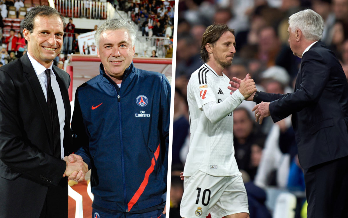 Ancelotti believes Milan ‘needed’ Allegri and backs Modric to ‘entertain’