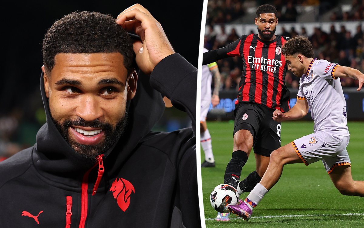 Ruben Loftus-Cheek of AC Milan