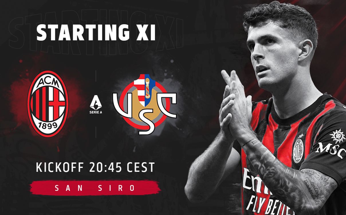 Official: AC Milan vs. Cremonese starting XIs – two changes from Bari win