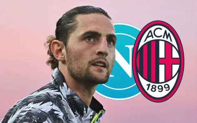 Rabiot, Napoli and Milan