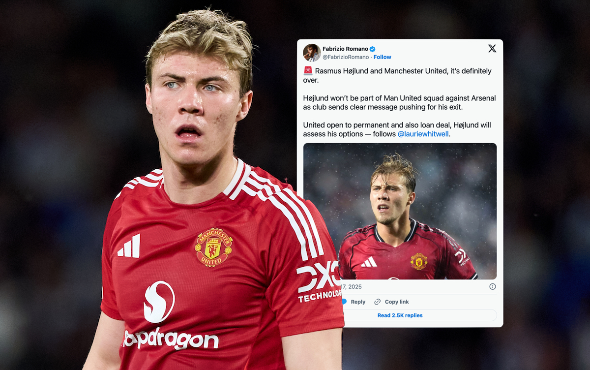 Romano: Hojlund’s time at Man Utd ‘definitely over’ – striker will ‘assess his options’